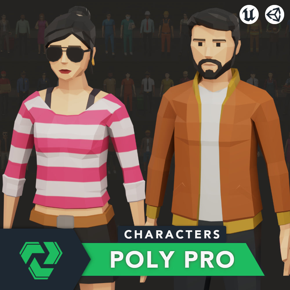 Poly Pro Characters – VenCreations